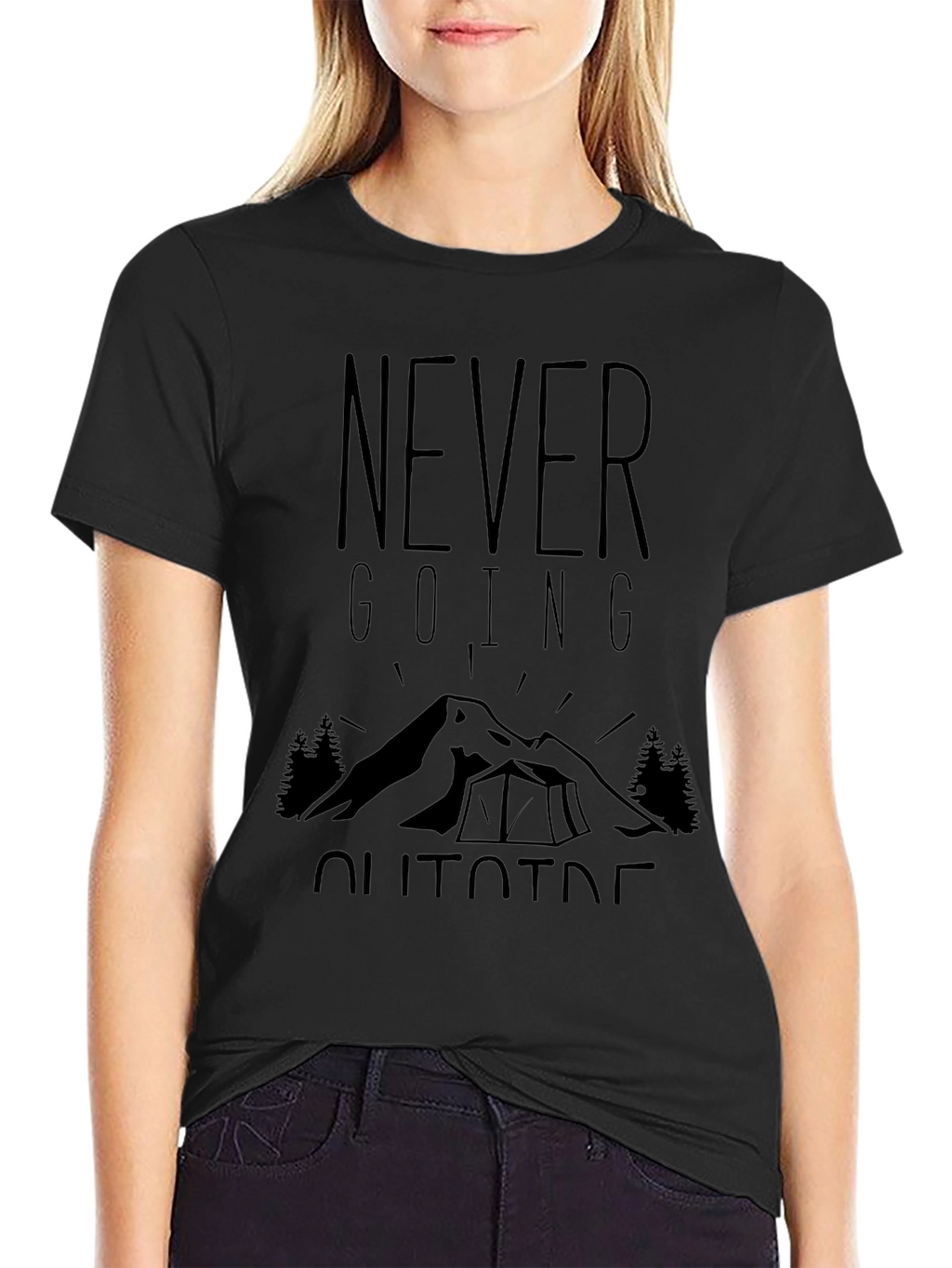 Never Going Outside Graphic Tee