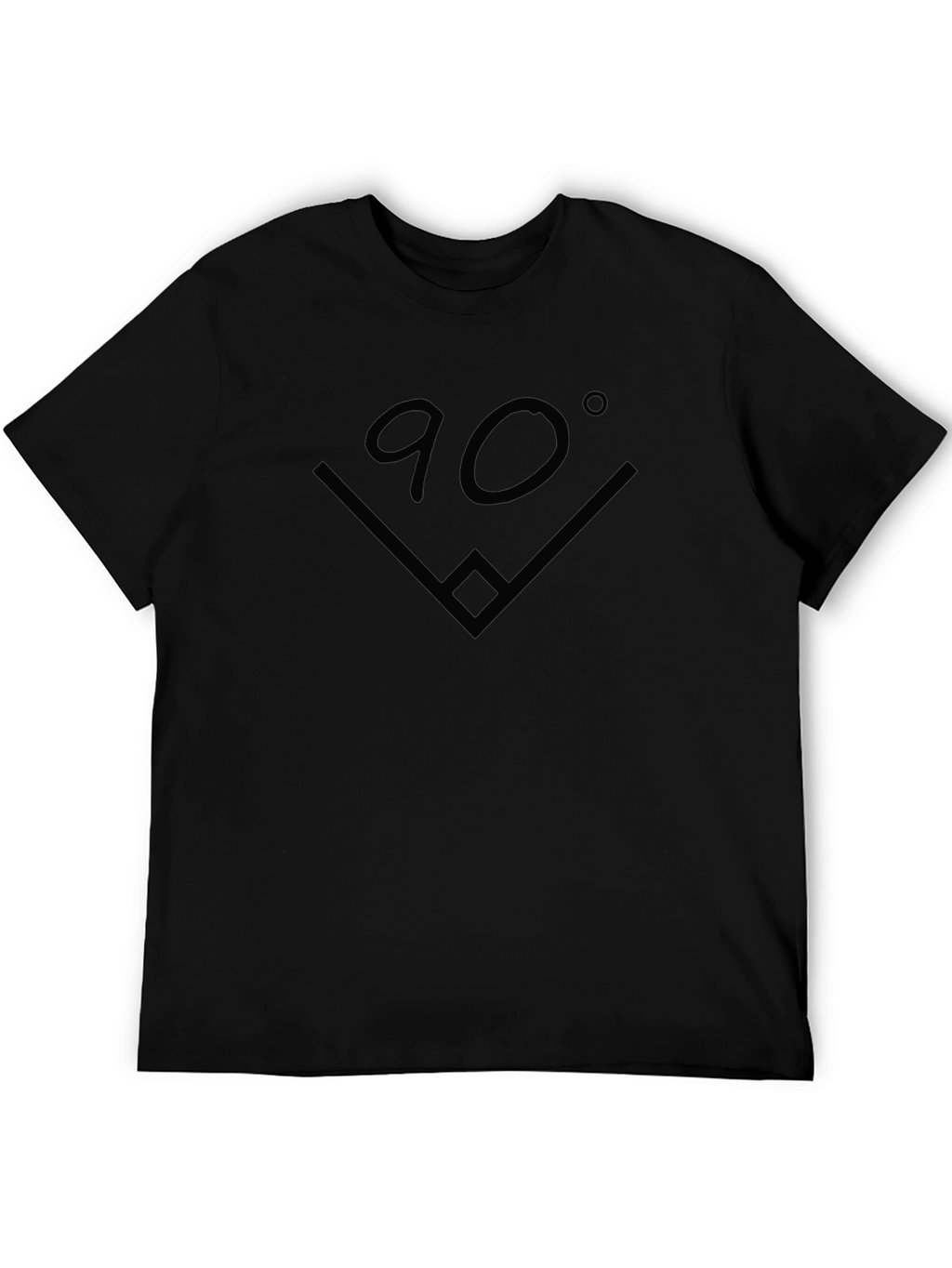90 Degree Angle Graphic T-Shirt