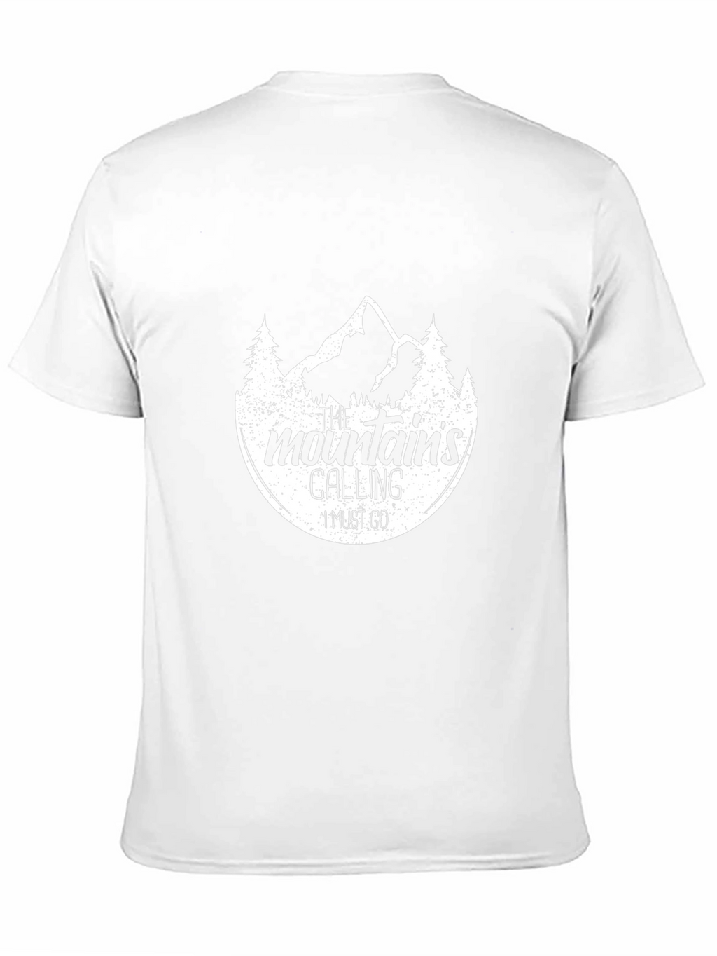 Mountain Calling Black Graphic Tee