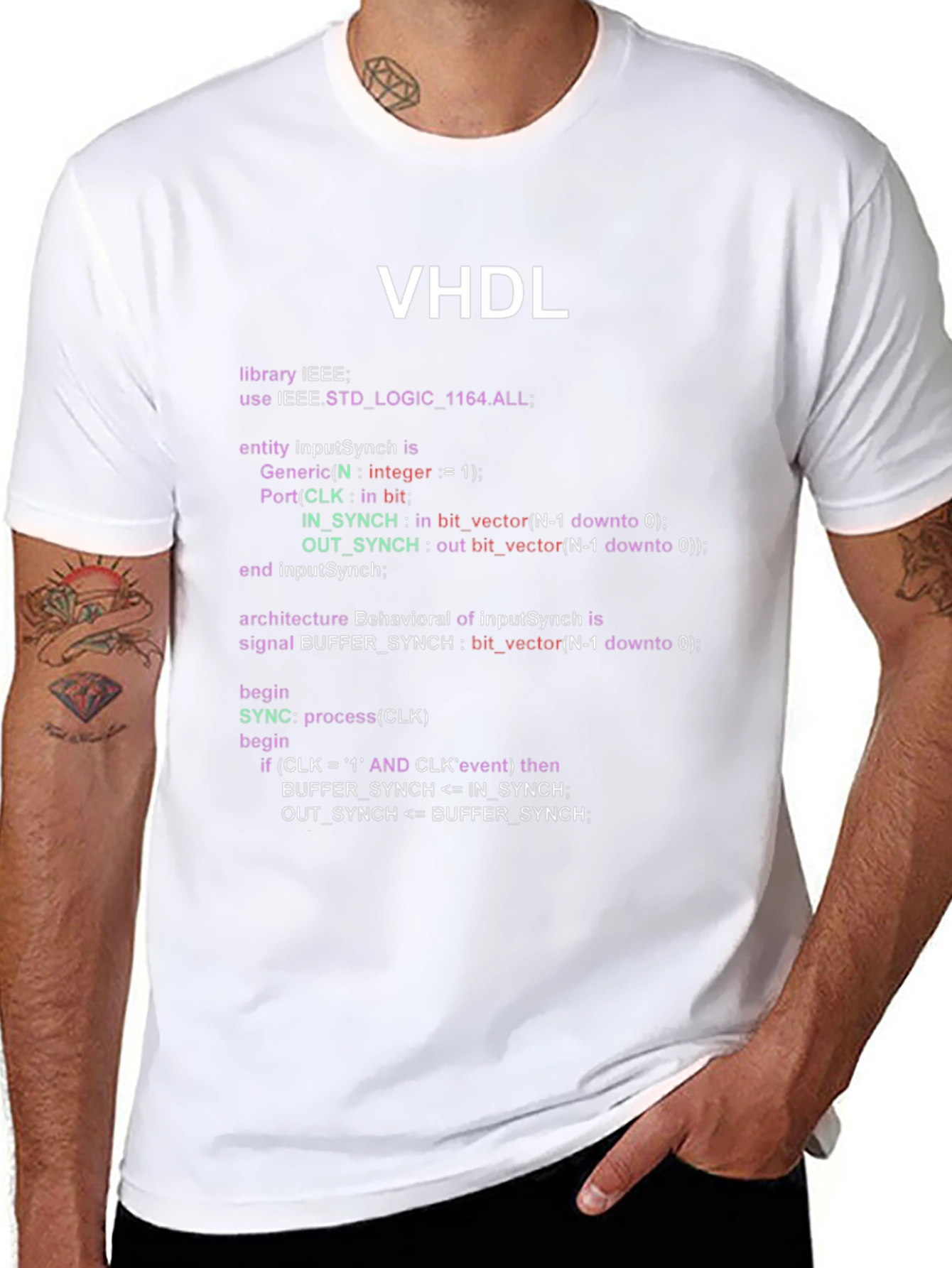 VHDL Code T-Shirt - Programmer Gift