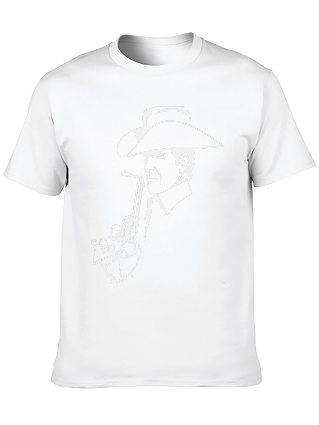 Cowboy Graphic Tee - Black