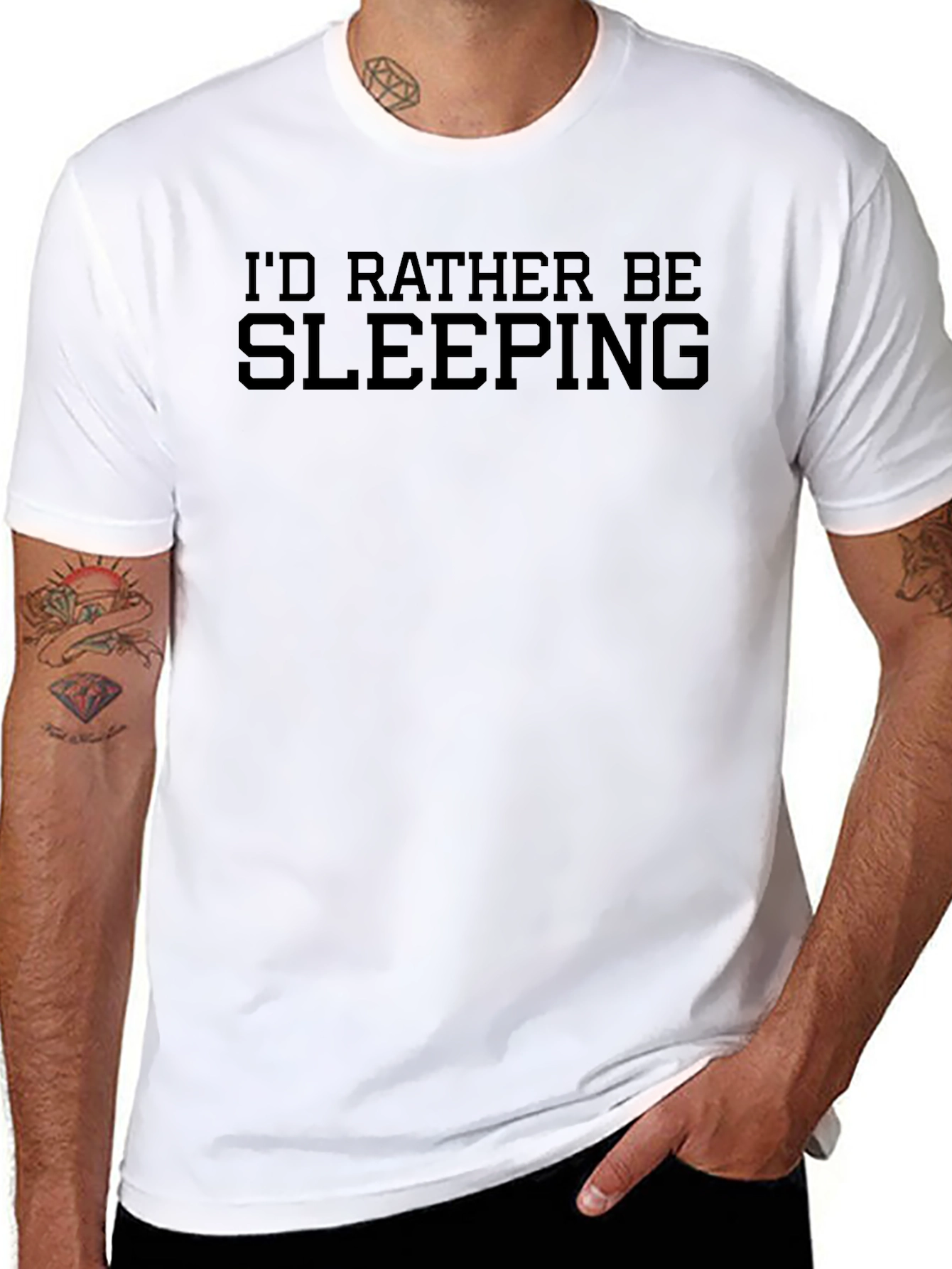 Id Rather Be Sleeping T-Shirt - Soft & Comfortable