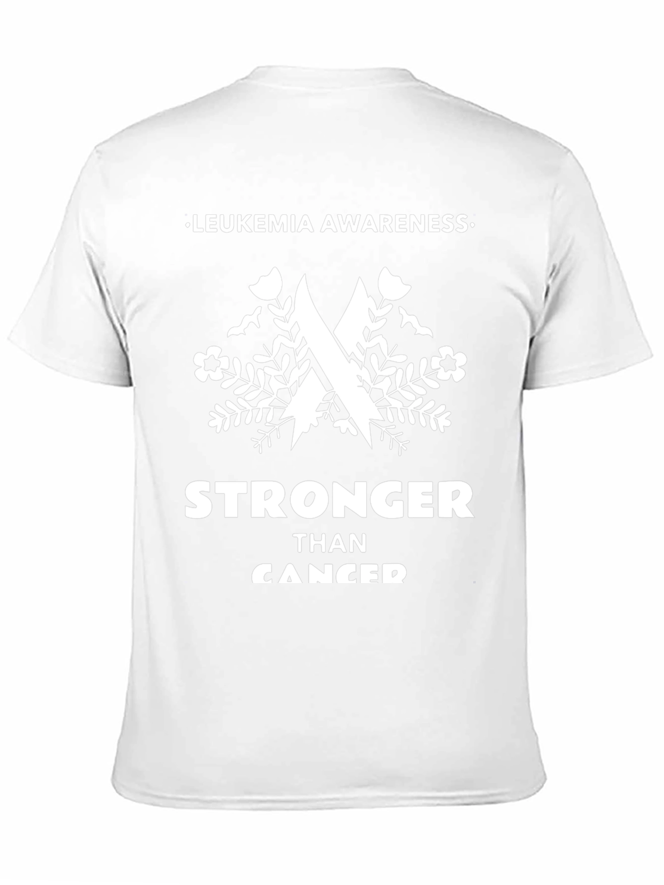 Leukemia Awareness Stronger Than Cancer T-Shirt