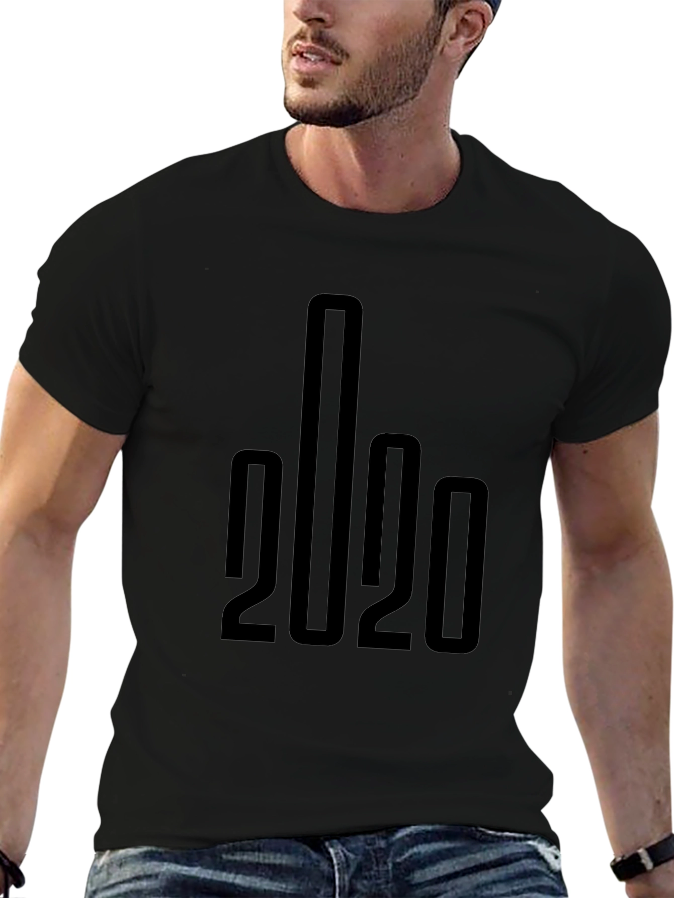 Offensive 2020 Humor Black Graphic Tee