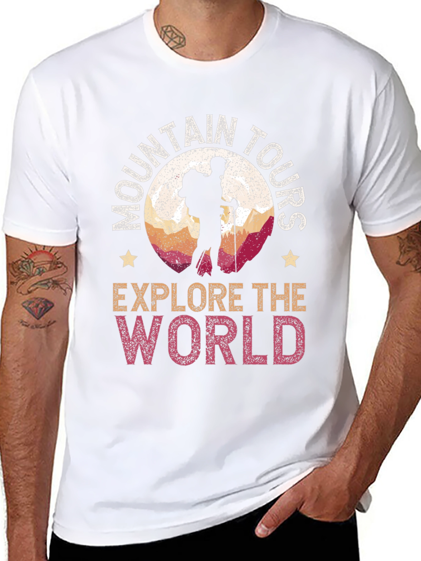 Mountain Tours Explore the World T-Shirt