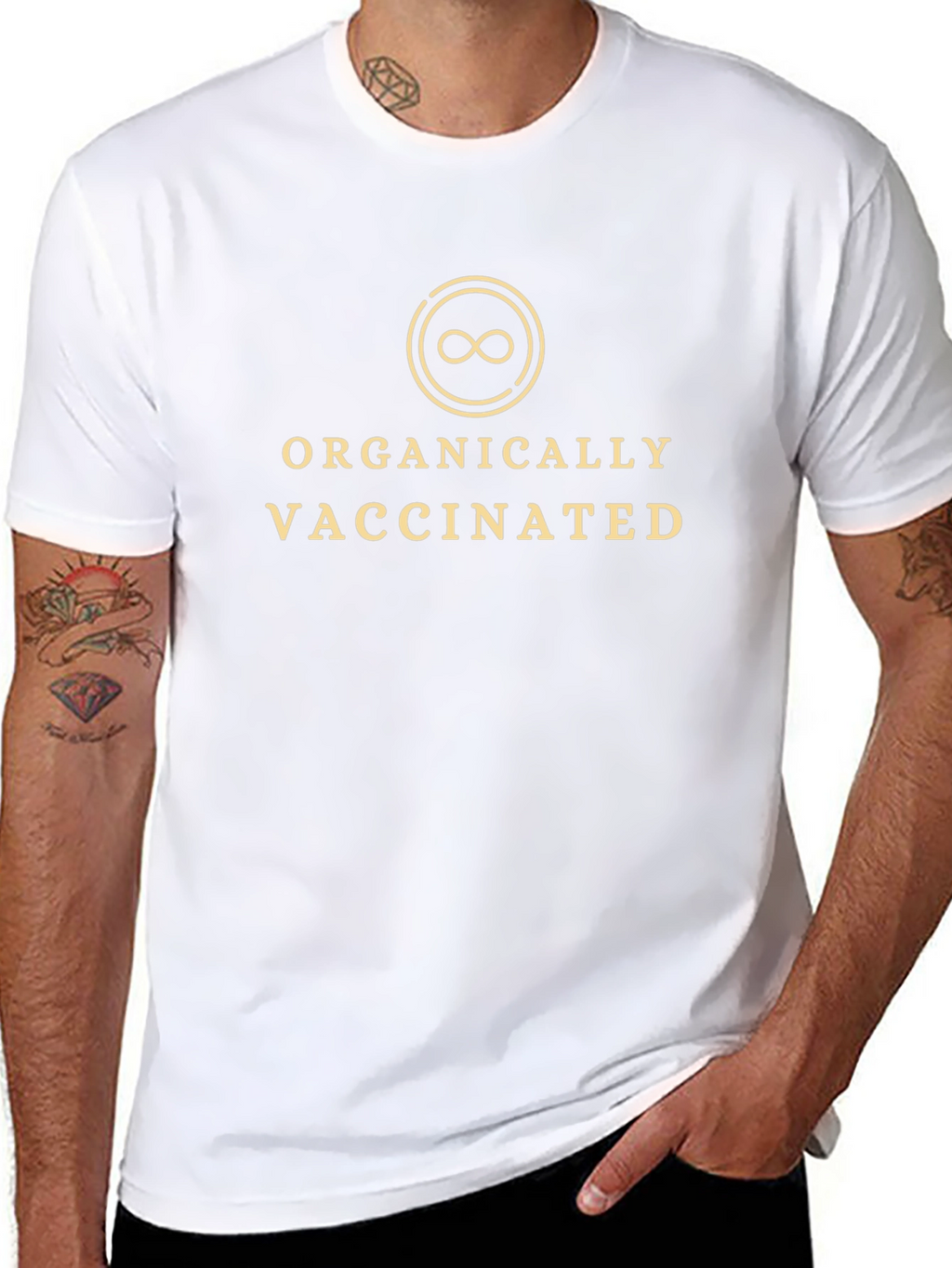 Organically Vaccinated Graphic Tee
