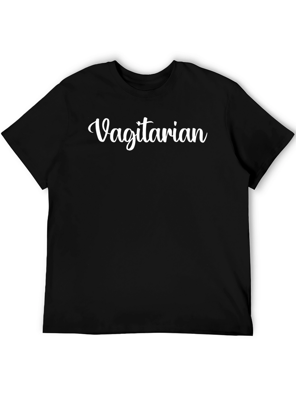 Vagitarian Black T-Shirt