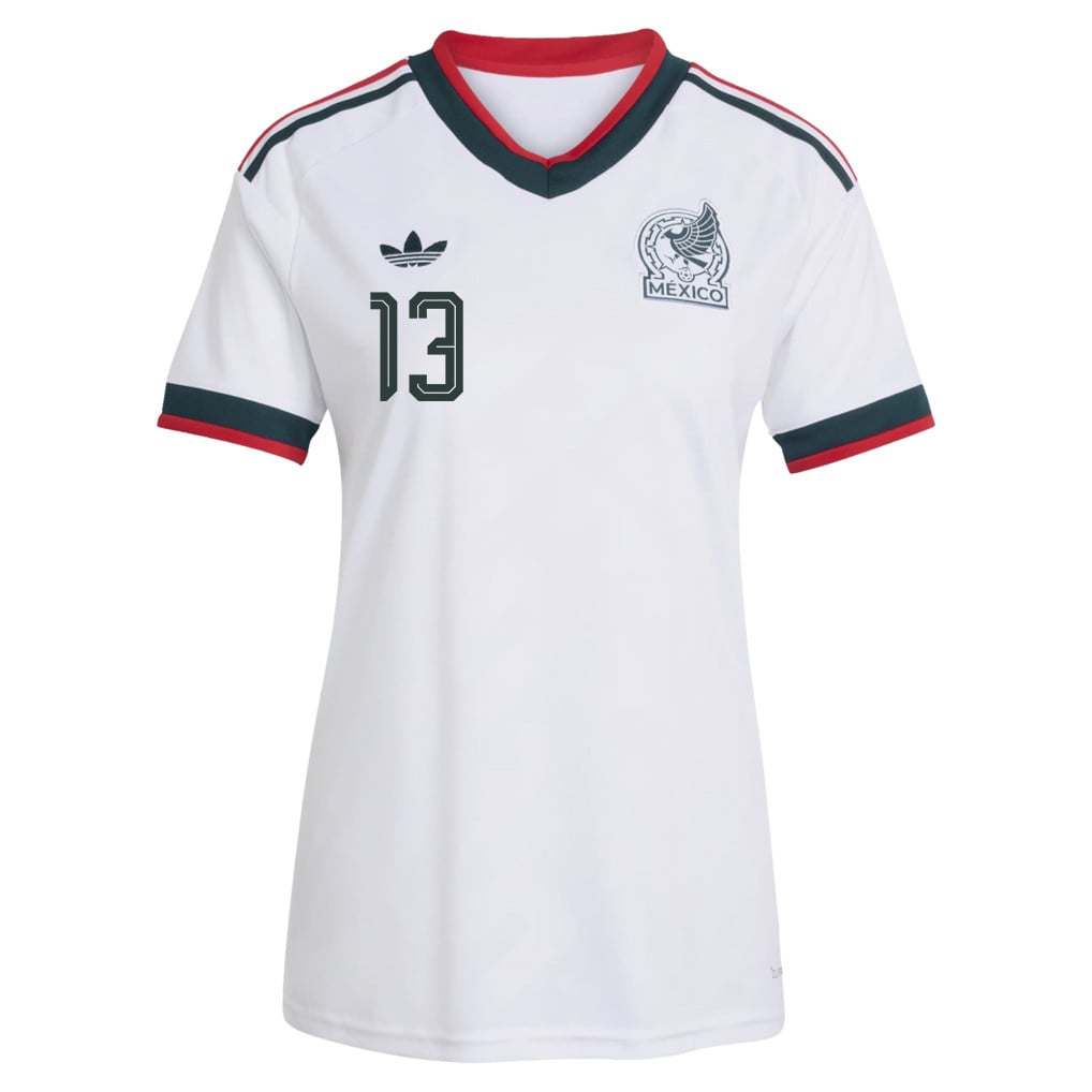 Guillermo Ochoa 13 Women's Mexico National Team 2026 Away Jersey - White