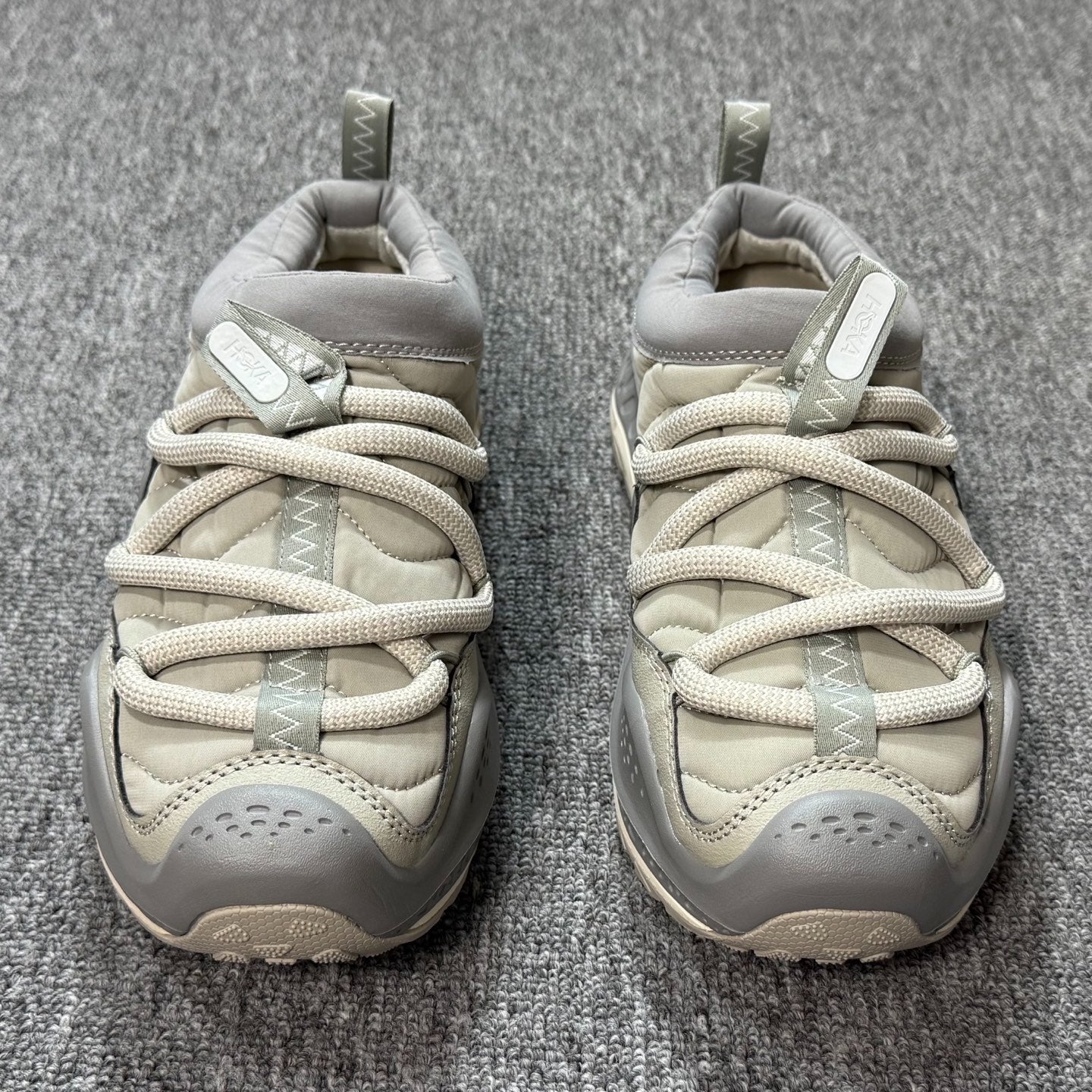 Hoka Ora Primo Oatmeal|Light Gray Shoe