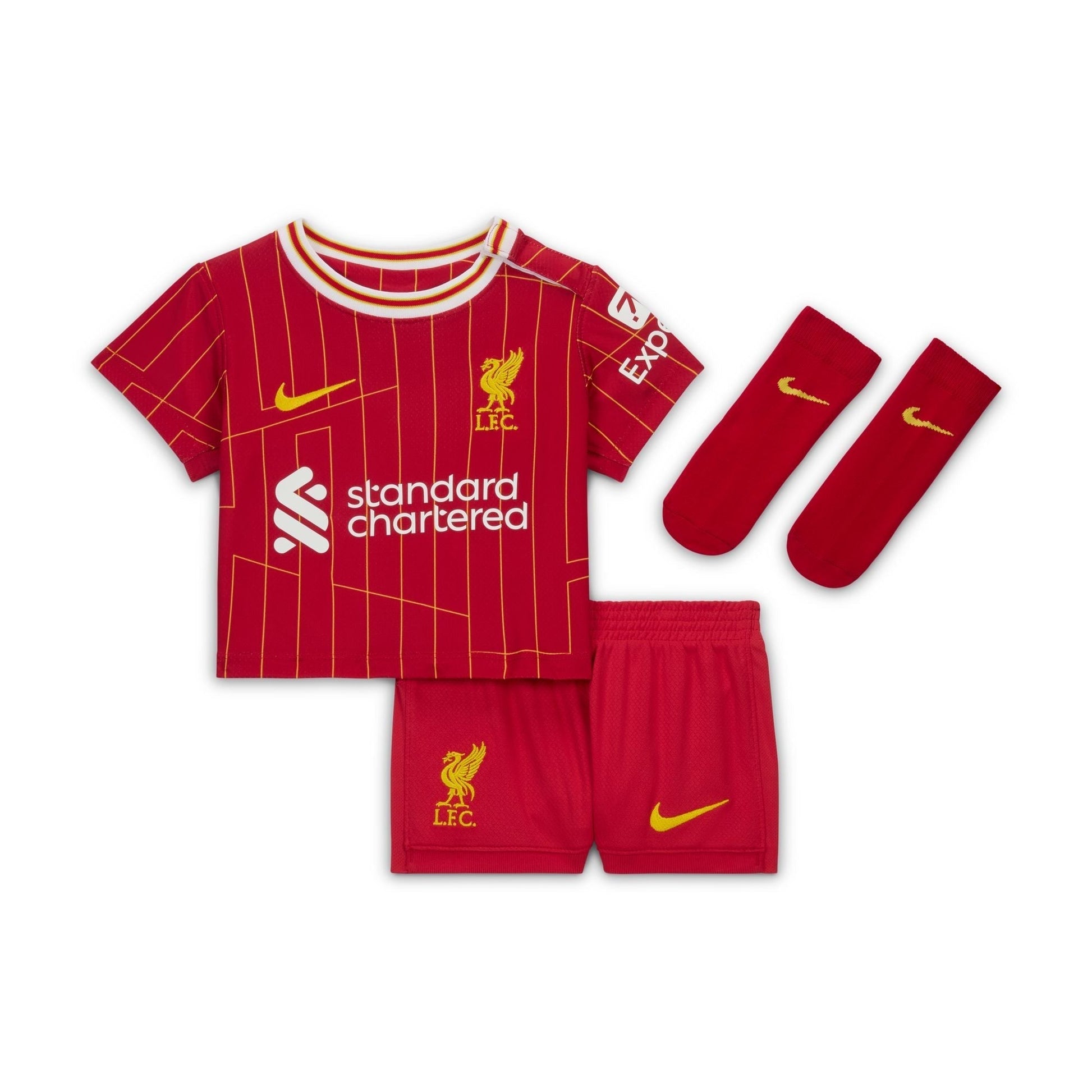 Liverpool Infant 2024/2025 Home Stadium Kit Customized Set - Red