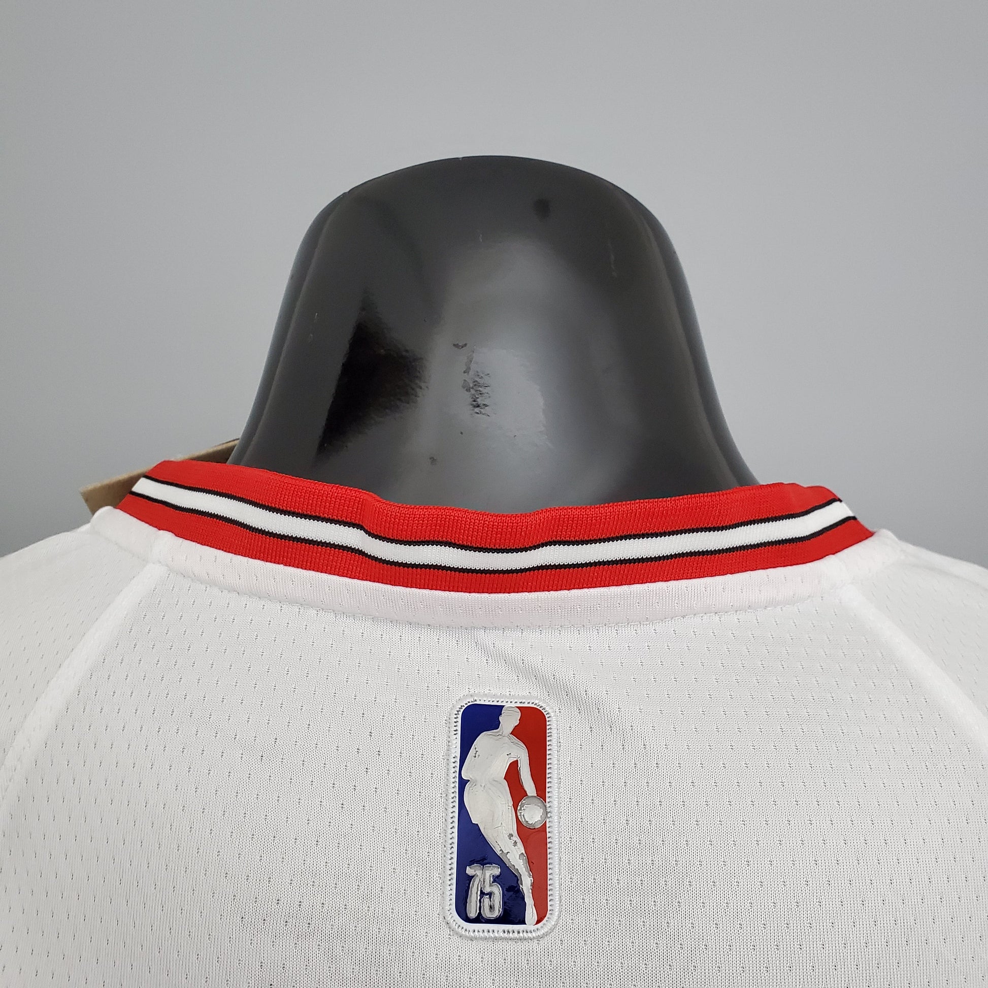 CAMISA NBA CHICAGO BULLS #91 RODMAN - 75° ANIVERSáRIO WHITE