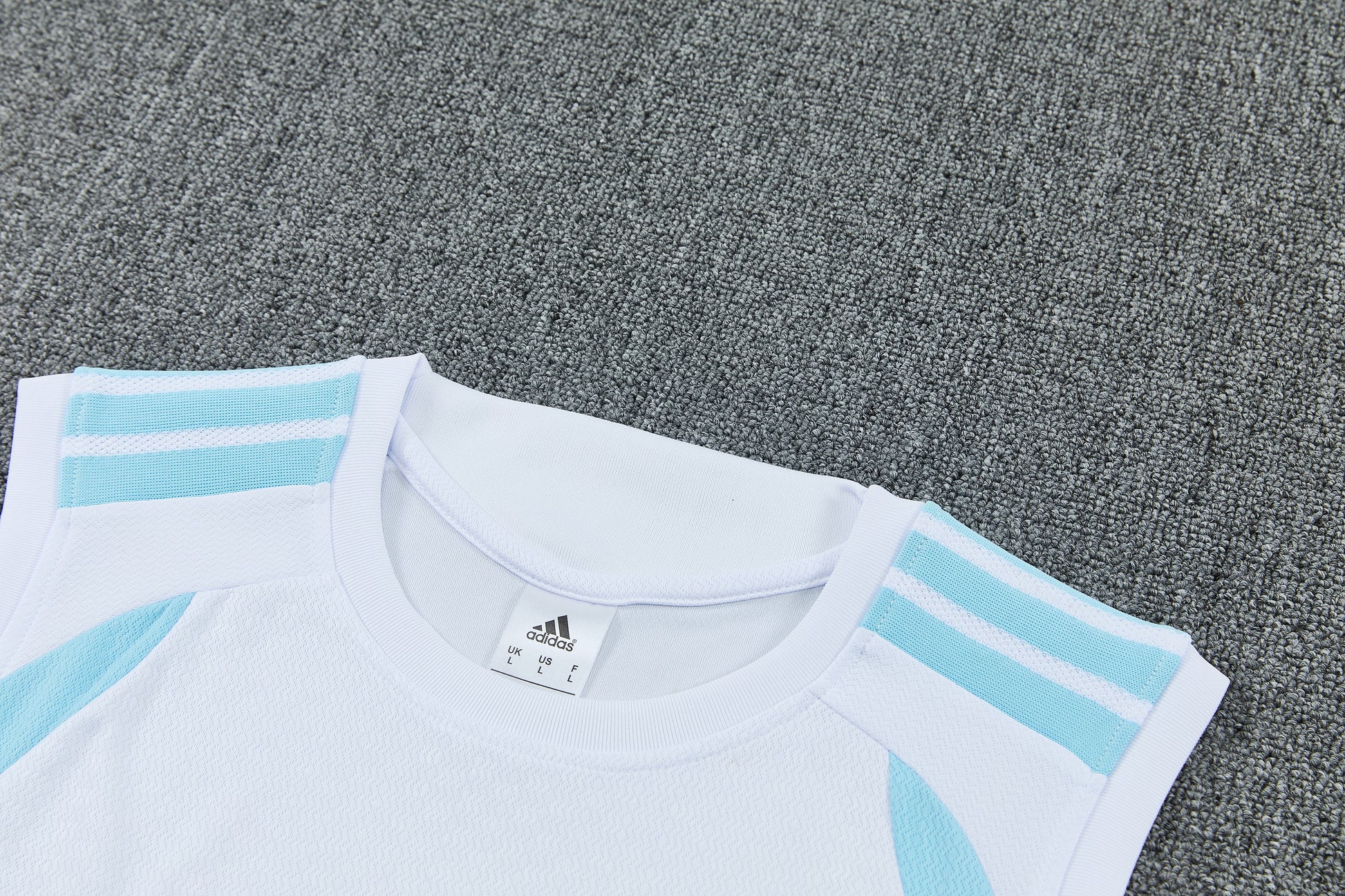 Argentina 2026-27 Sleeveless Training Set Men Soccer Kit – White