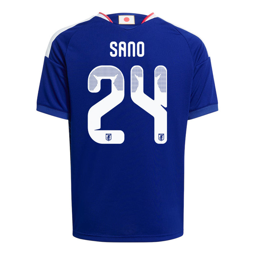 Kaishu Sano 24 Youth Japan National Team 2026 Home Soccer Jersey - Blue