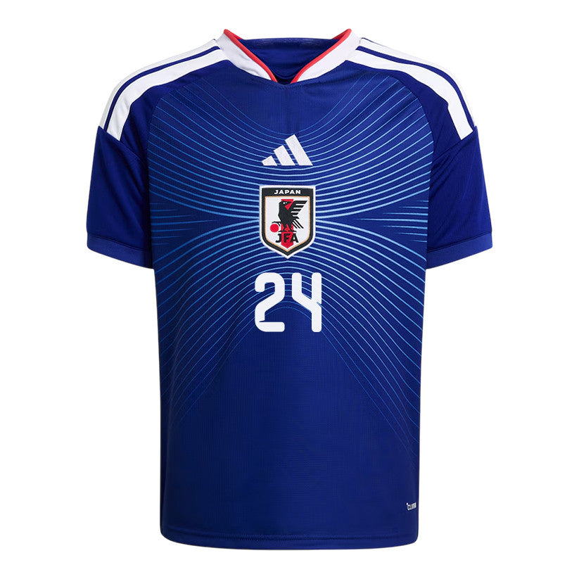 Kaishu Sano 24 Youth Japan National Team 2026 Home Soccer Jersey - Blue