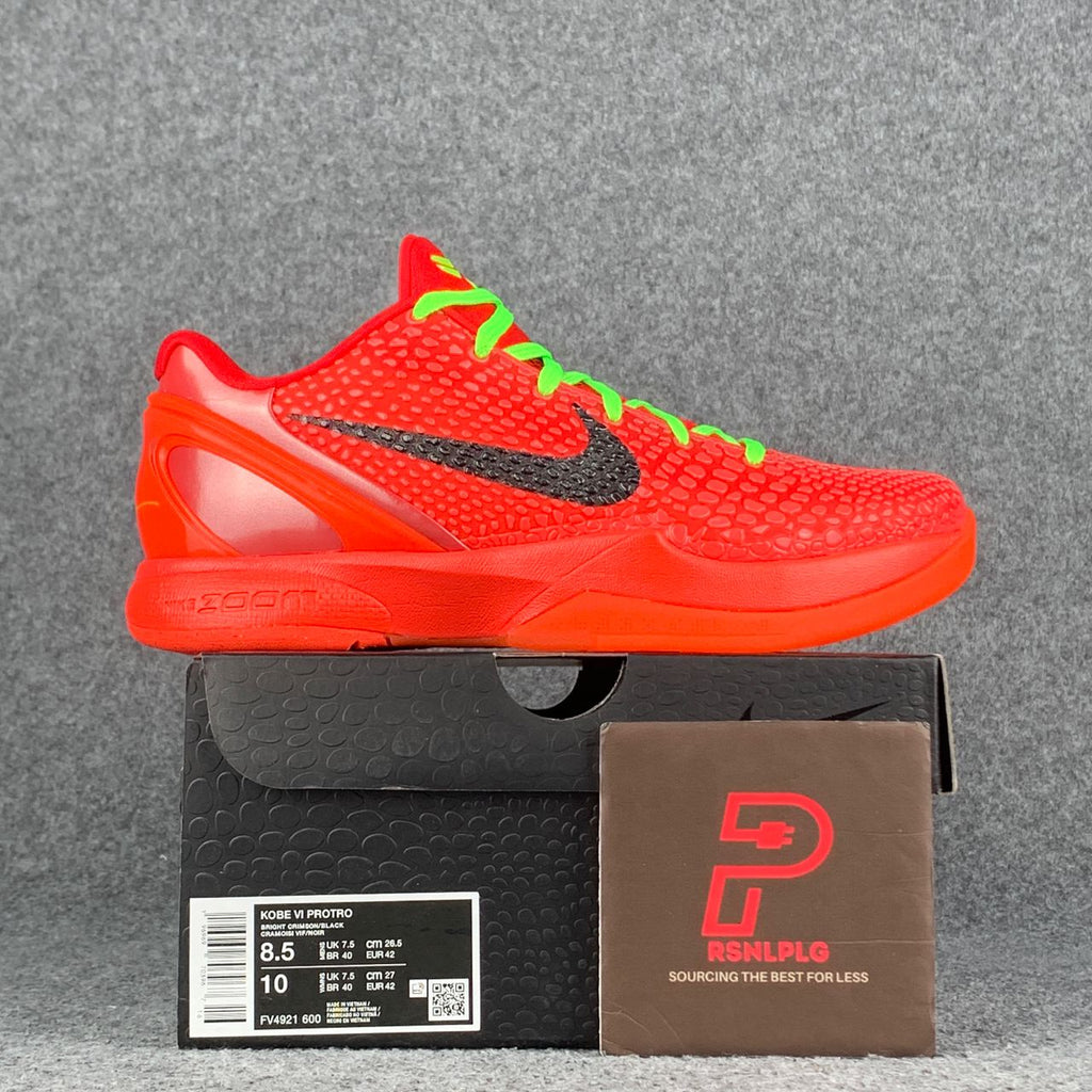 Nike Zoom Kobe 6 Protro 'Reverse Grinch'