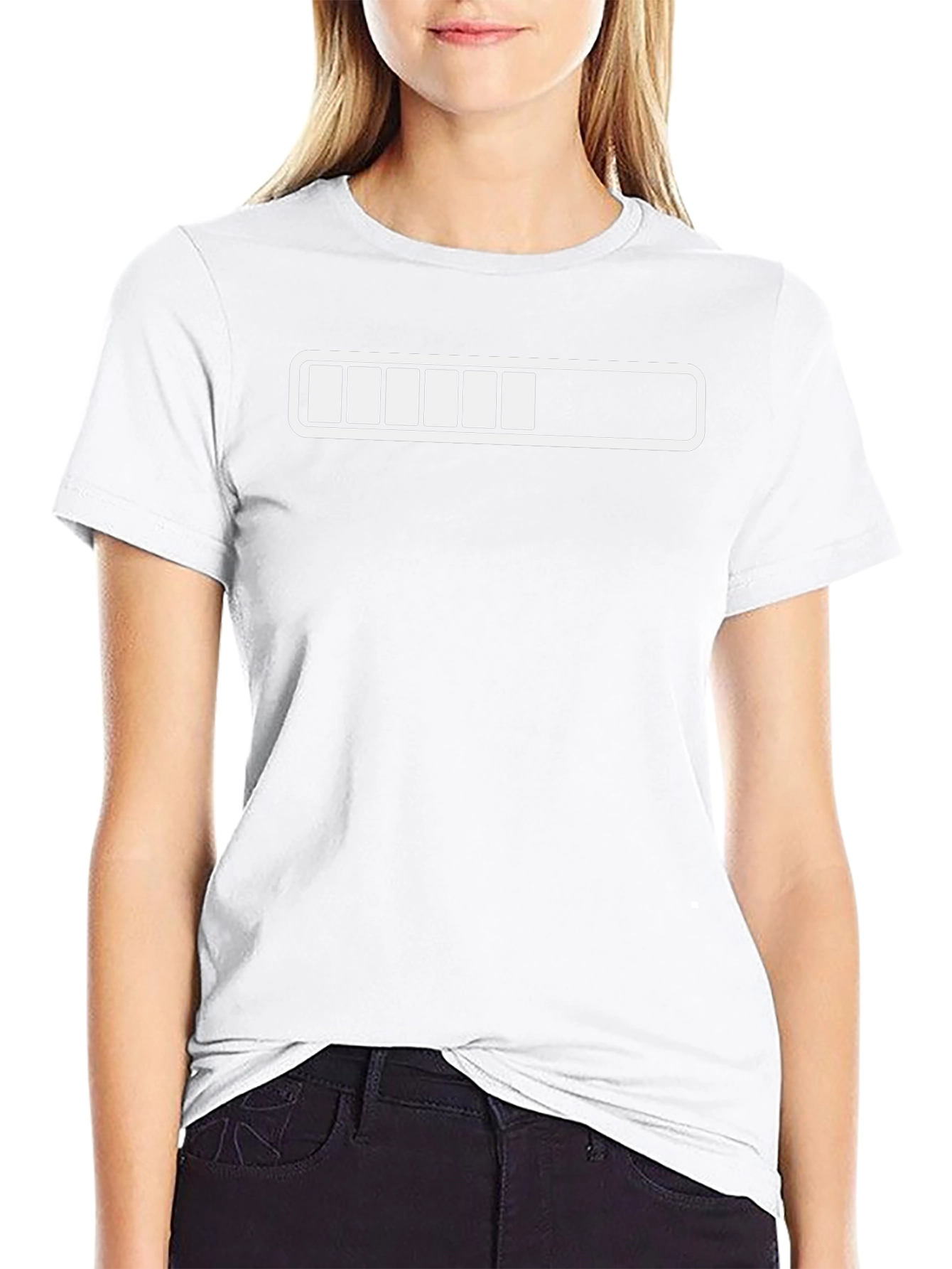 Loading Bar Graphic T-Shirt - Funny Progress Tee