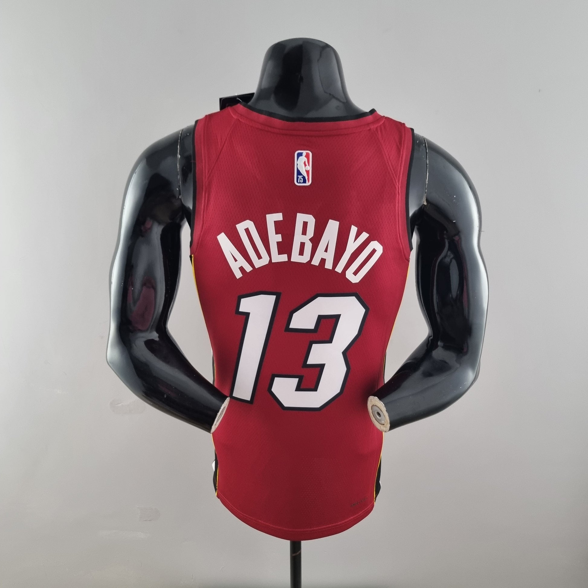 CAMISA NBA MIAMI HEAT #13 ADEBAYO  - 75° ANIVERSáRIO RED