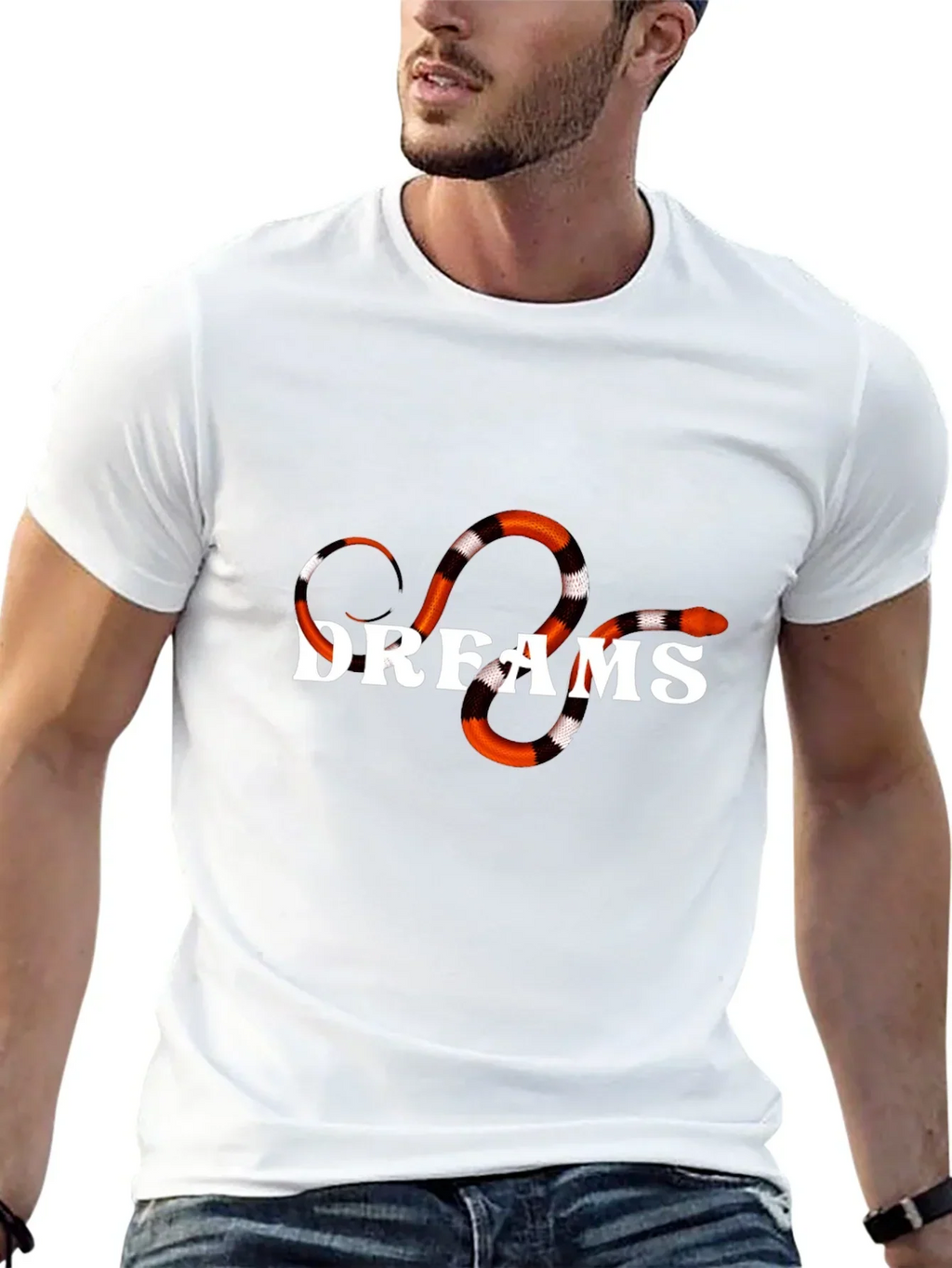 Dreams Snake Graphic T-Shirt
