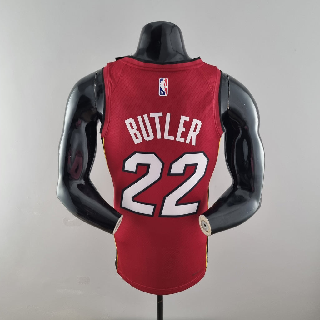 CAMISA NBA MIAMI HEAT #22 BUTLER - 75° ANIVERSáRIO RED
