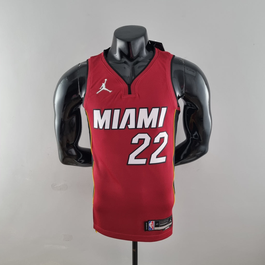 CAMISA NBA MIAMI HEAT #22 BUTLER - 75° ANIVERSáRIO RED