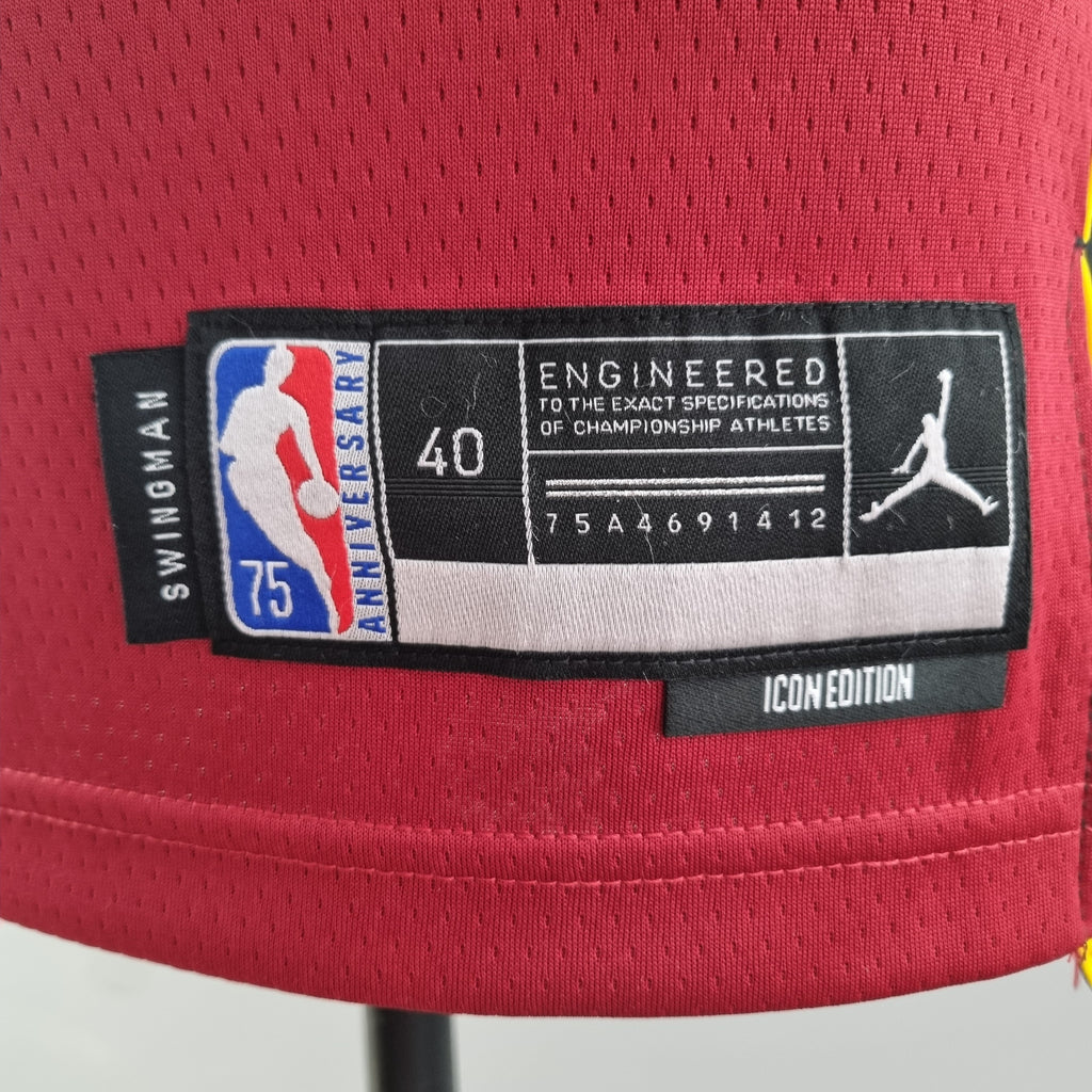 CAMISA NBA MIAMI HEAT #22 BUTLER - 75° ANIVERSáRIO RED