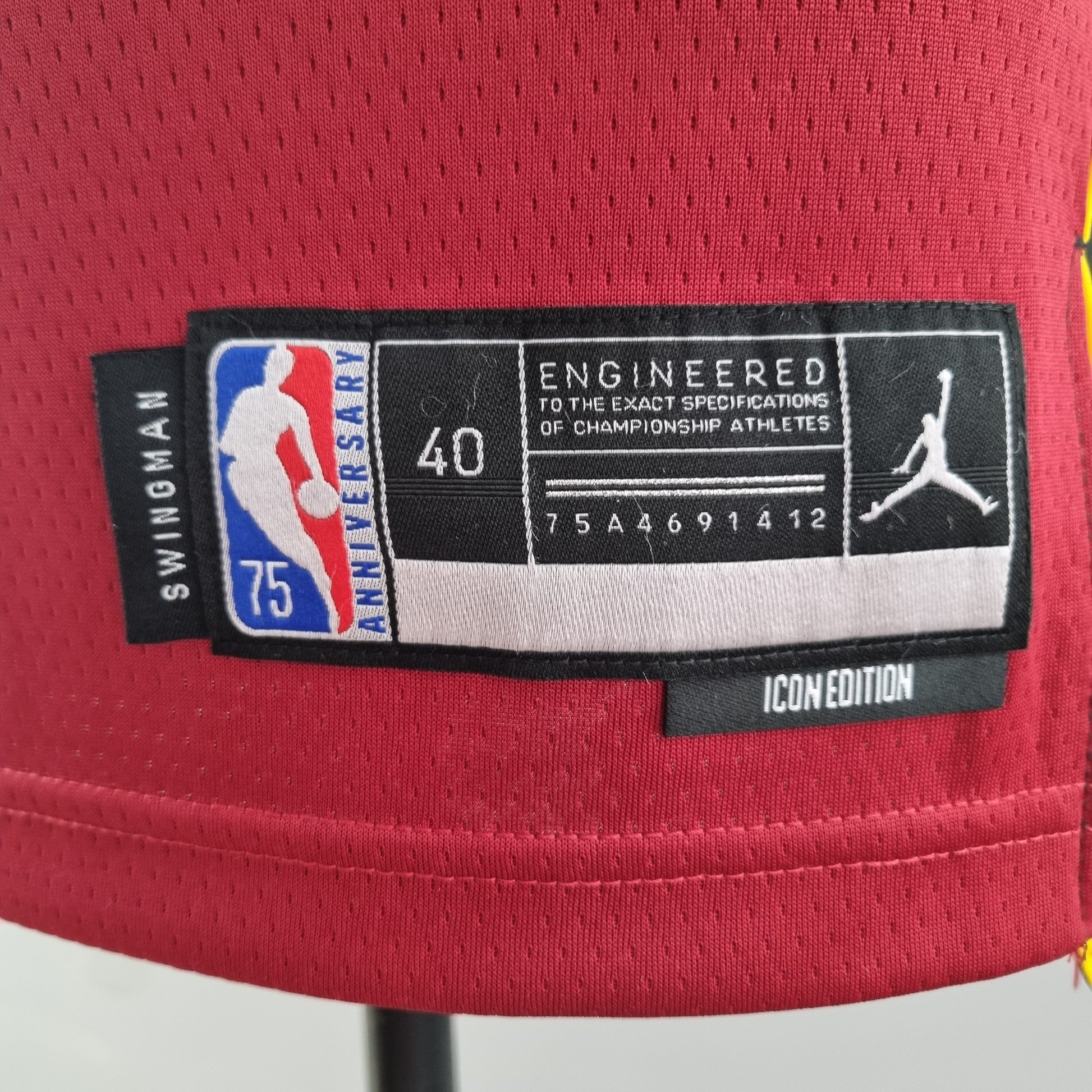 CAMISA NBA MIAMI HEAT #22 BUTLER - 75° ANIVERSáRIO RED