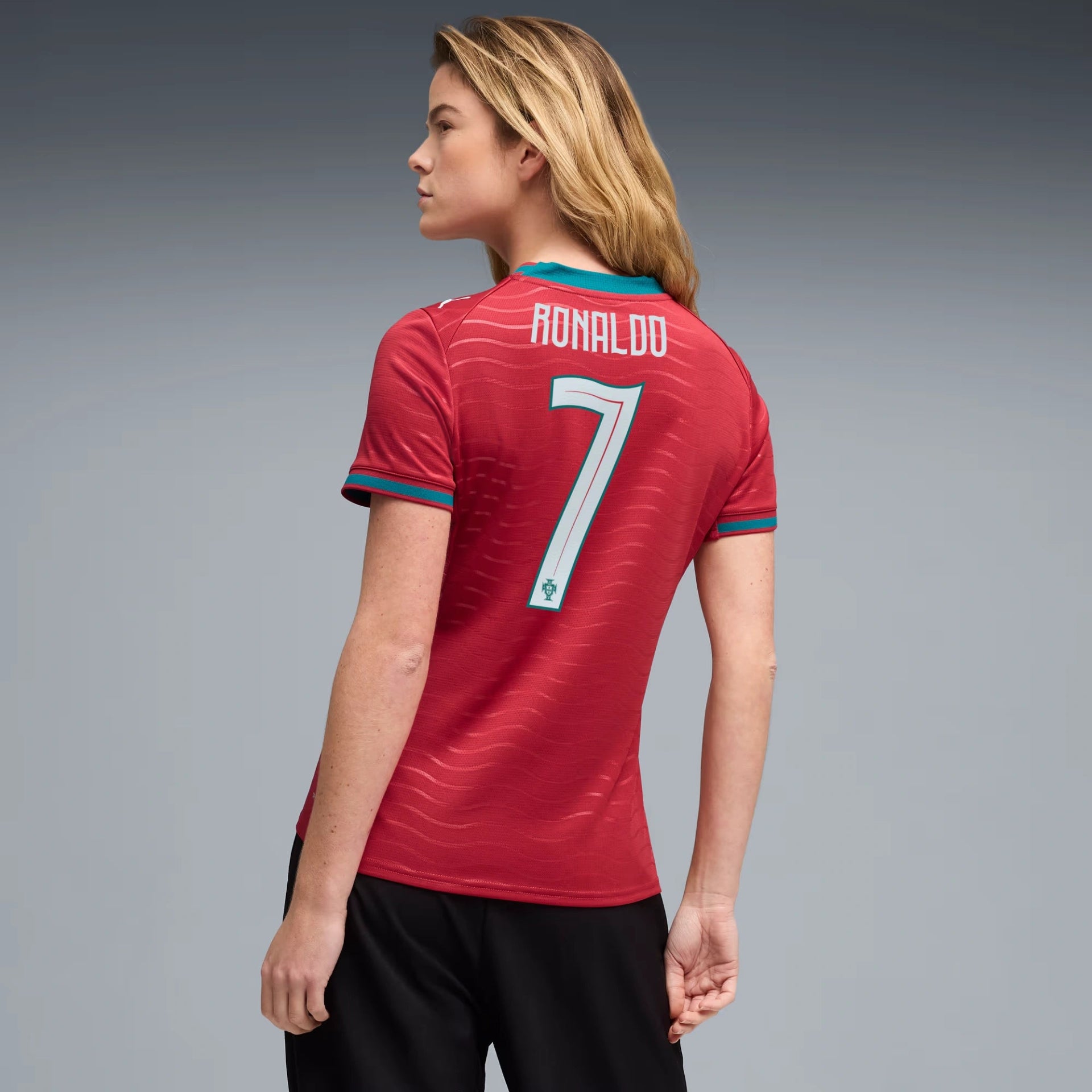 Puma 2026 Portugal Women's Stadium Home Ronaldo #7 Soccer Jersey