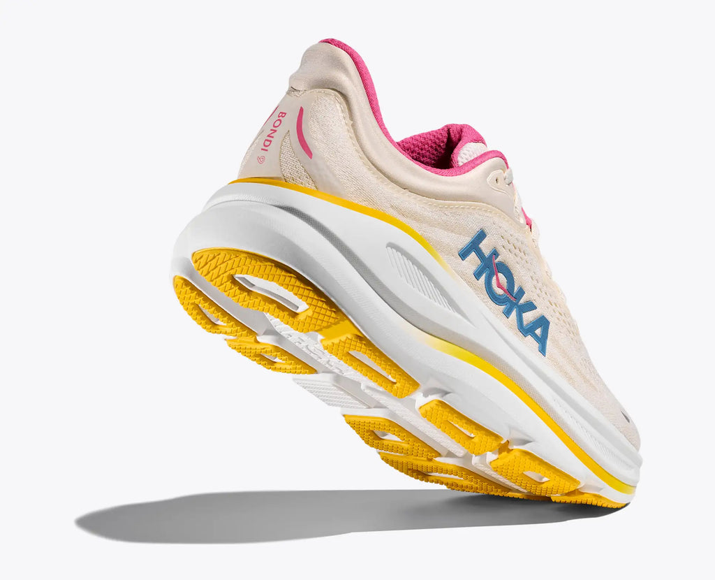 HOKA Bondi 9 Alabaster / Birch Shoe