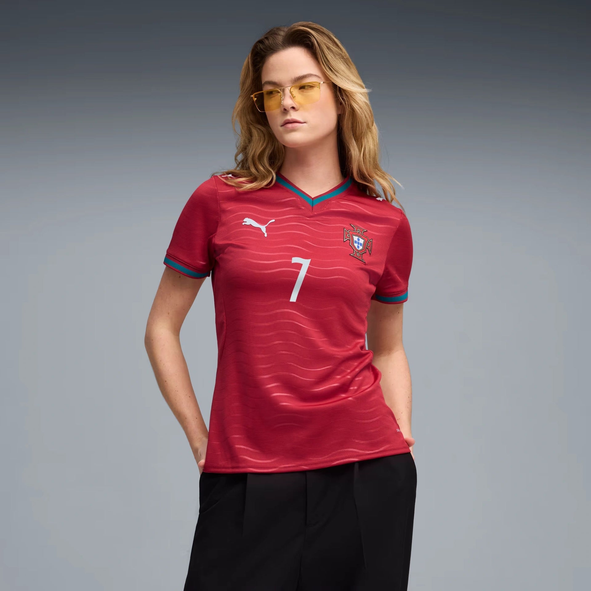 Puma 2026 Portugal Women's Stadium Home Ronaldo #7 Soccer Jersey