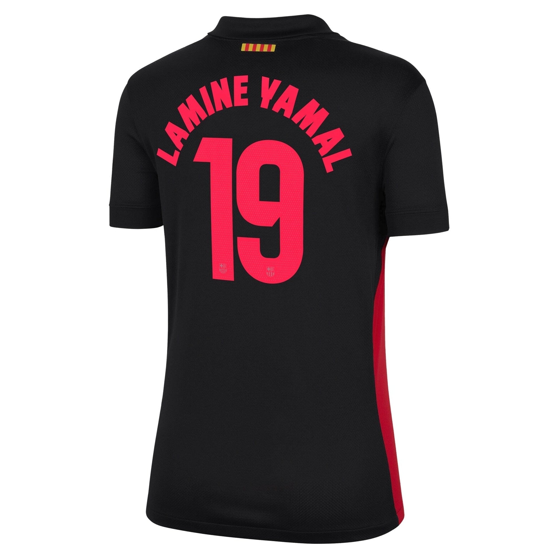 Lamine Yamal 19 Barcelona 2024/25 Away Player Soccer Shirt - Black