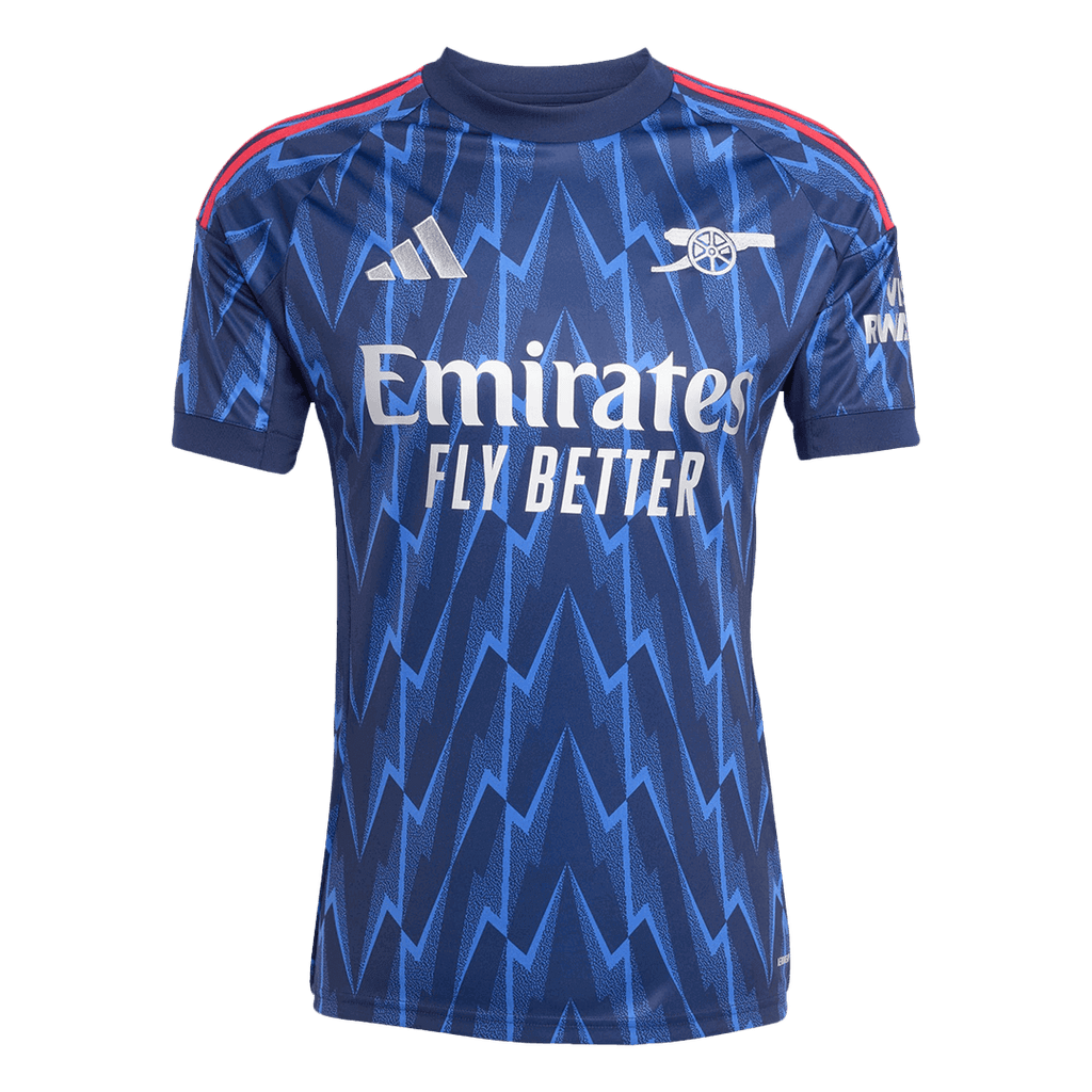 SAKA #7 Arsenal Away Football Shirt 2025/26 Blue