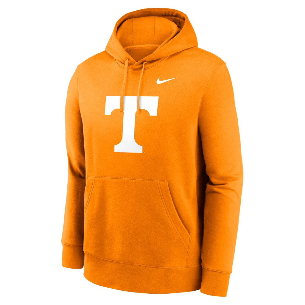 Men's Tennessee Volunteers Nike Orange Primary Logo Fleece Hoodie