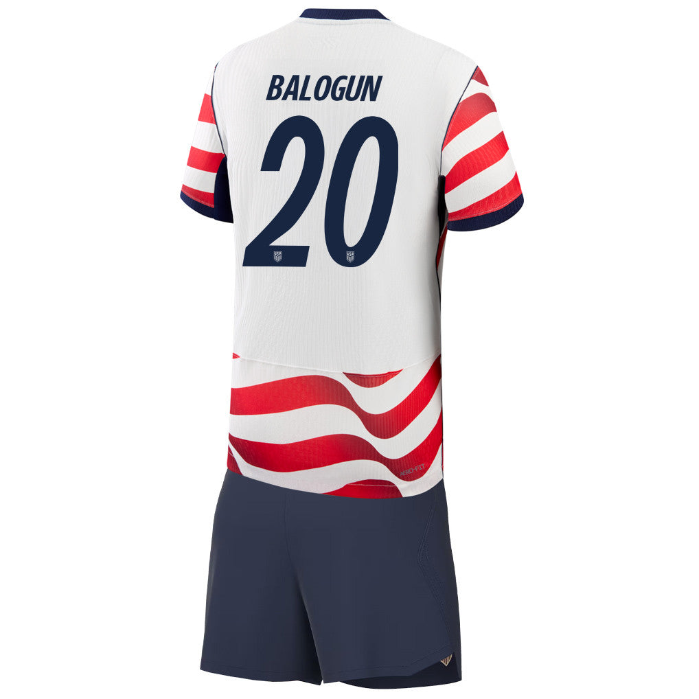 Folarin Balogun #20 USMNT  World Cup 2026 YOUTH Home Soccer Jersey