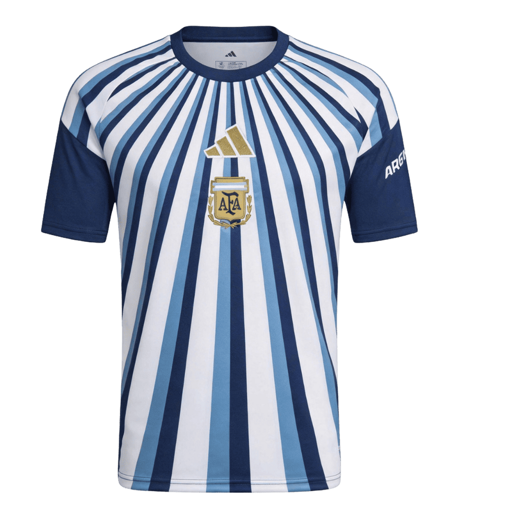 Argentina Pre-Match World Cup 2026 Navy Soccer Jerseys