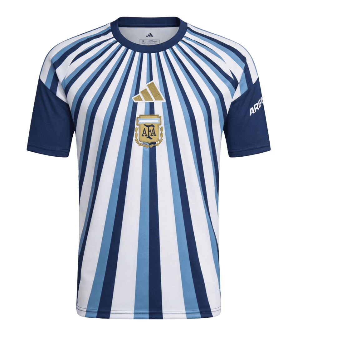 Argentina Pre-Match World Cup 2026 Navy Soccer Jerseys