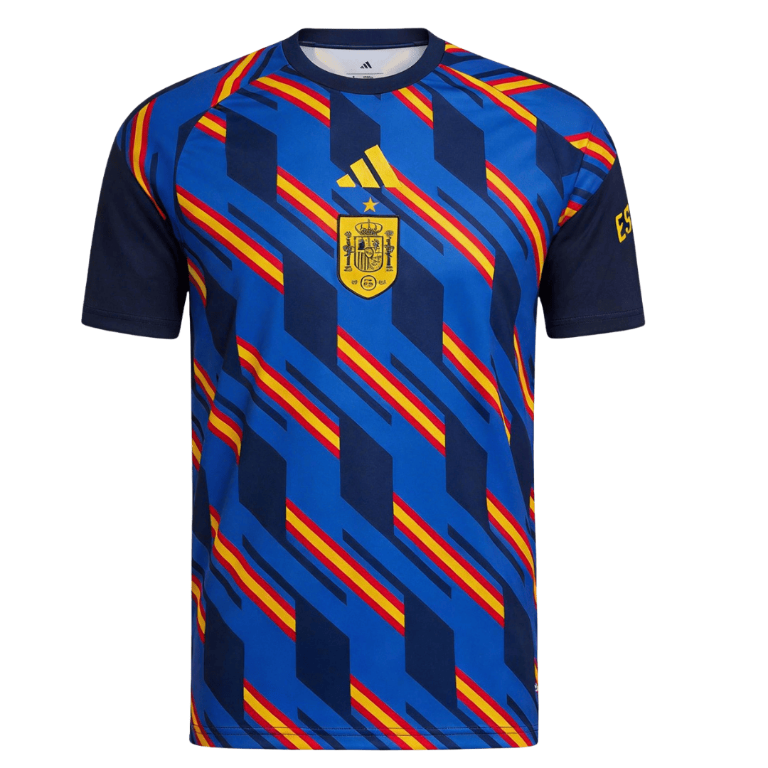 Spain Pre-Match Soccer Jersey World Cup 2026 Navy