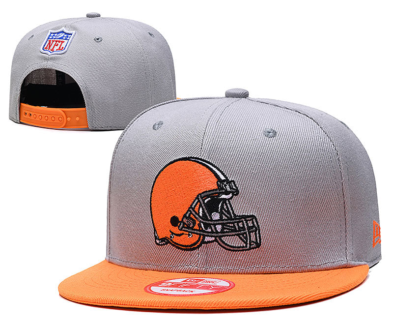 Cleveland Browns Embroidery Snapback Flat Bill Baseball Cap