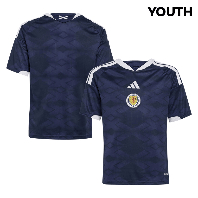 Scotland National Team 2026 Youth Home Soccer Jersey - Navy