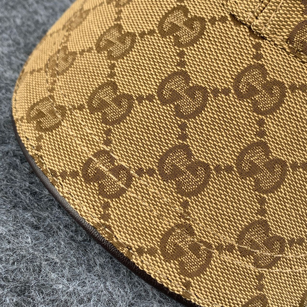 Gucci Original GG Canvas Baseball Hat with Web 'Beige/Brown'