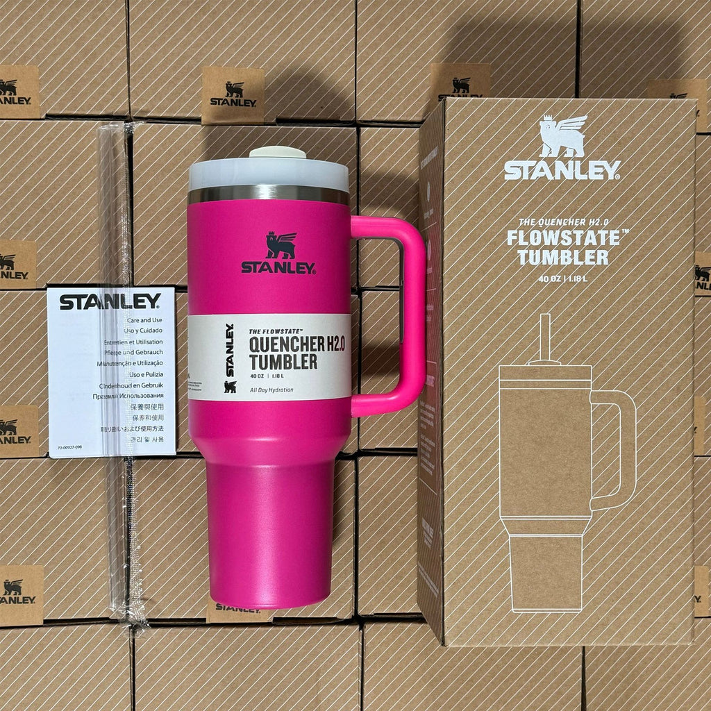 Bestselling Stanley 40oz Insulated Tumbler Large Capacity Car Cup Quencher Travel Mug