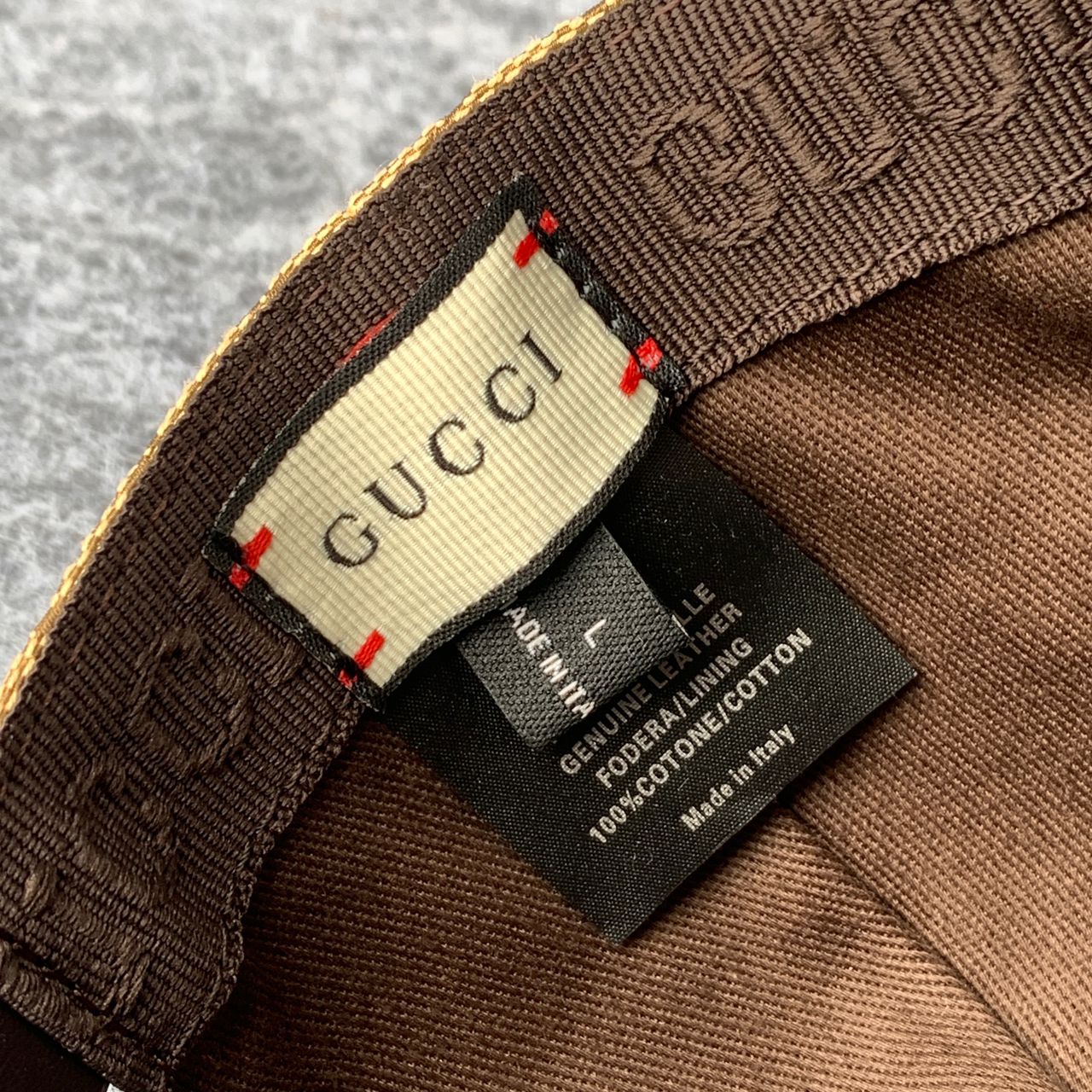 Gucci Original GG Canvas Baseball Hat with Web 'Beige/Brown'