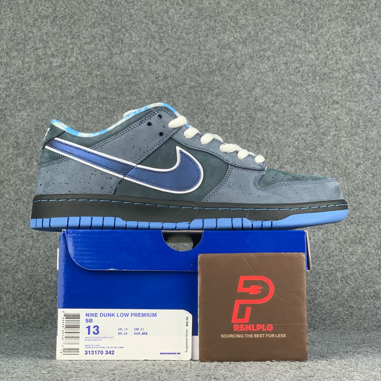 NIKE DUNK SB LOW BLUE LOBSTER Shoe