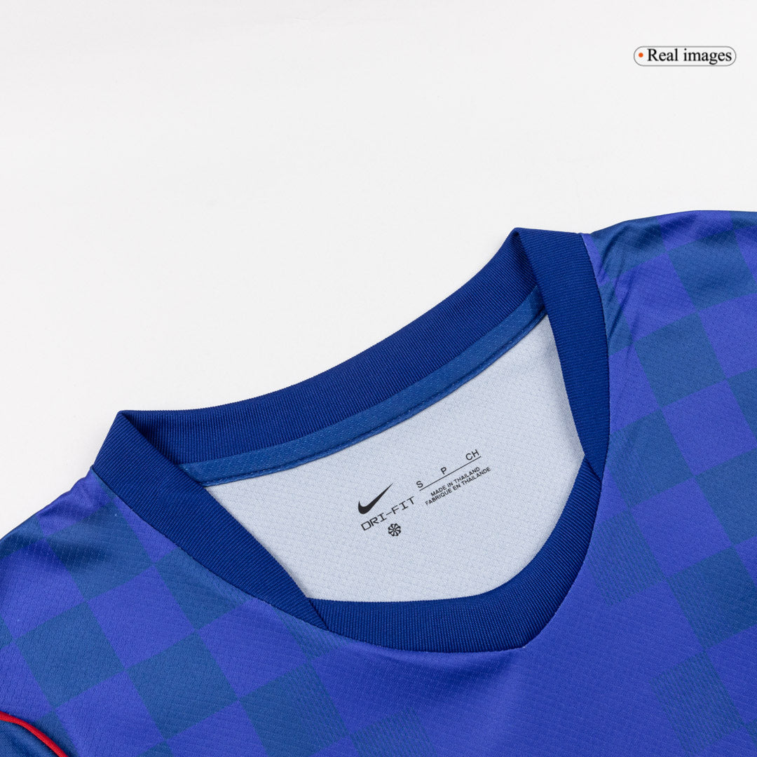 Croatia Away Soccer Jersey World Cup 2026 Blue