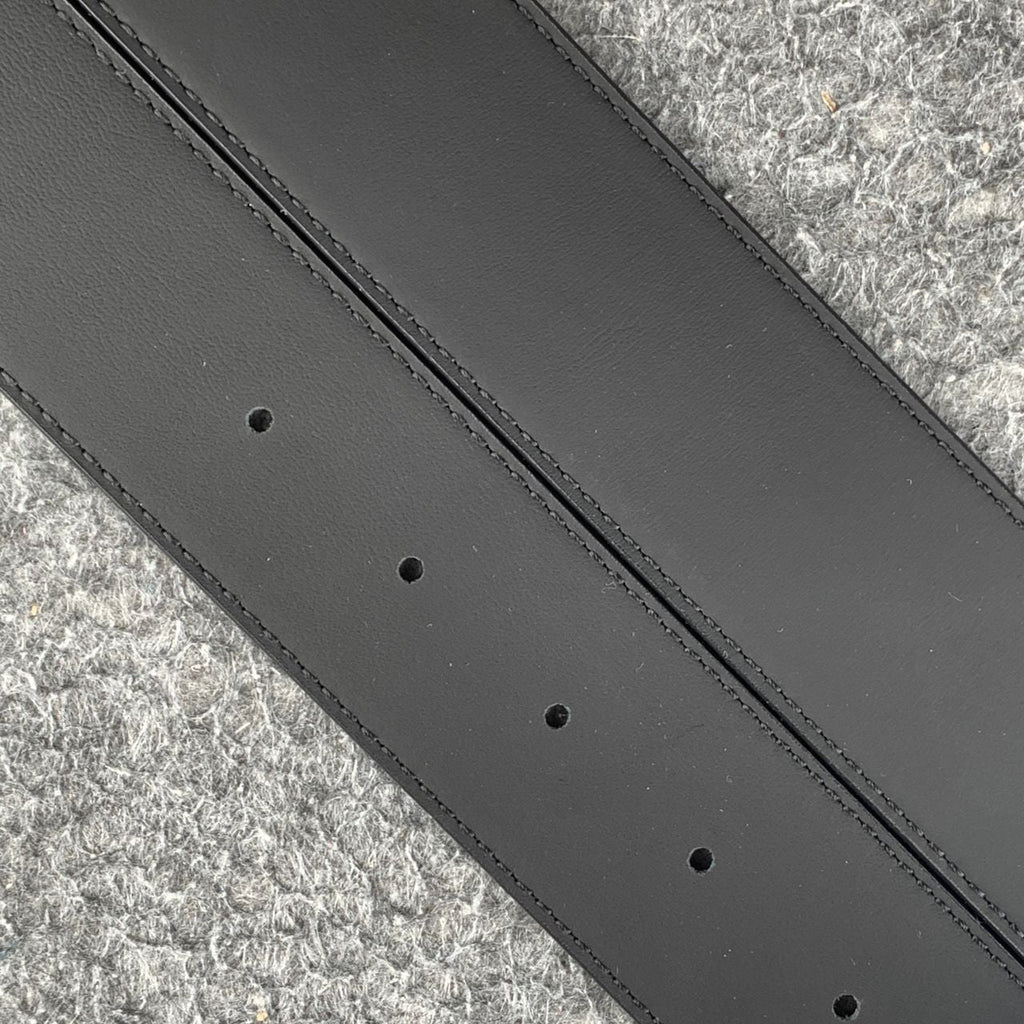 LV Initiales 40mm Belt 'Matte Black'