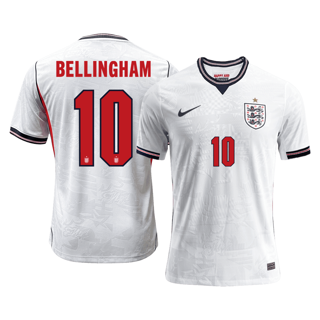 Player Version BELLINGHAM #10 England Home Soccer Jersey 2026