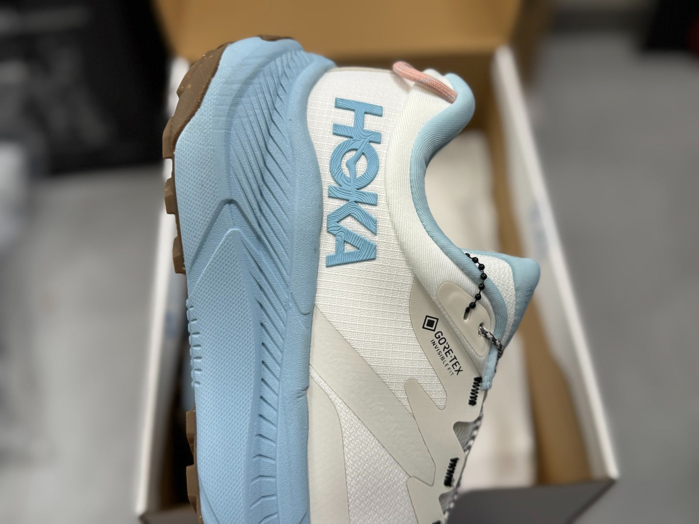 Hoka Transport GTX Light gray | Creamy white Shoe