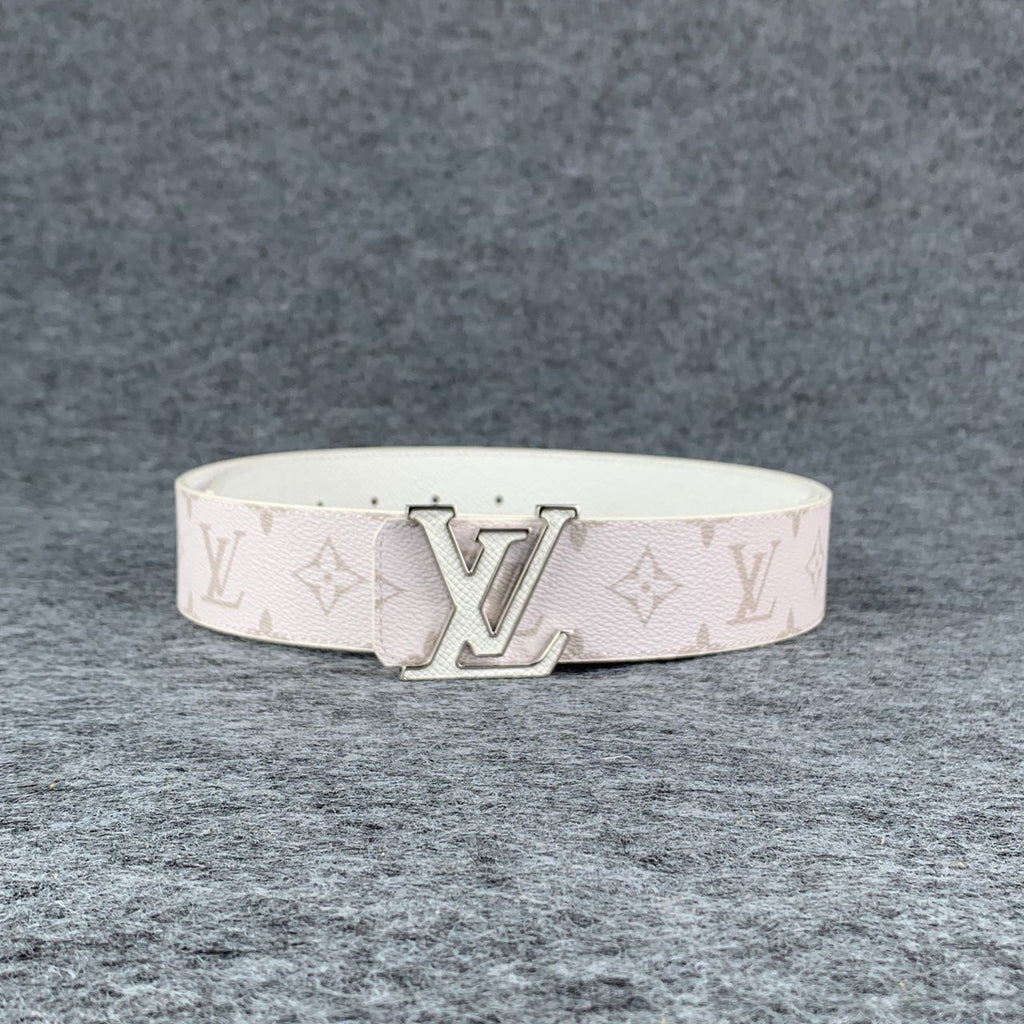 LV Initiales 40mm Reversible Belt 'White'