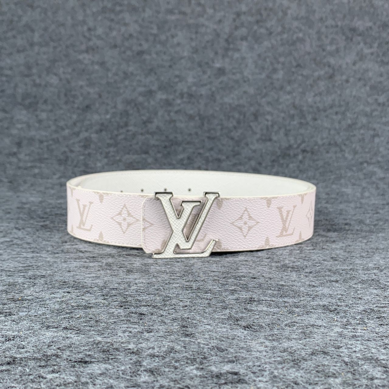 LV Initiales 40mm Reversible Belt 'White'