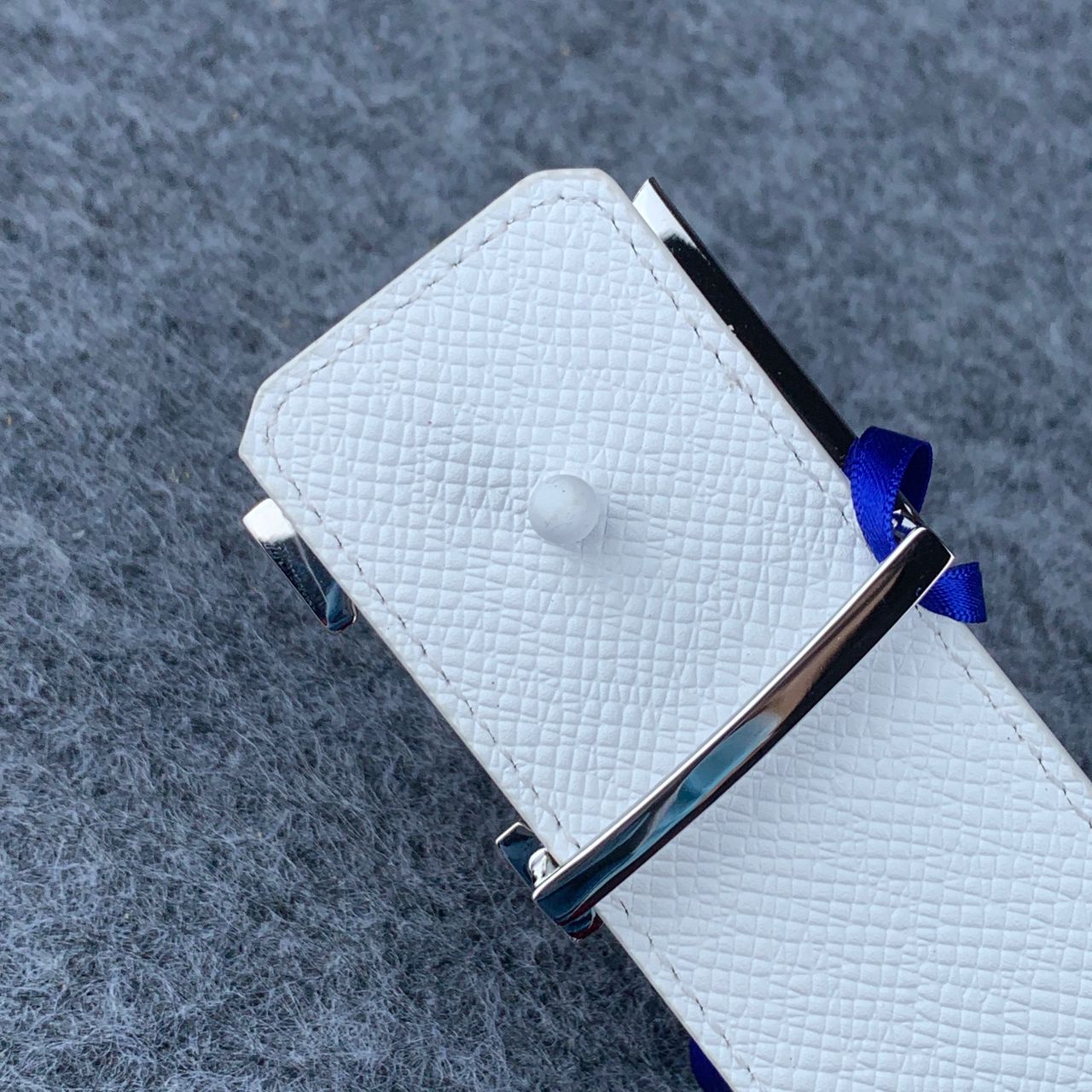 LV Initiales 40mm Reversible Belt 'White'