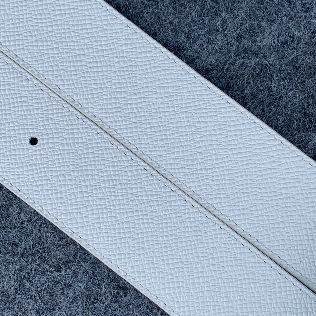 LV Initiales 40mm Reversible Belt 'White'